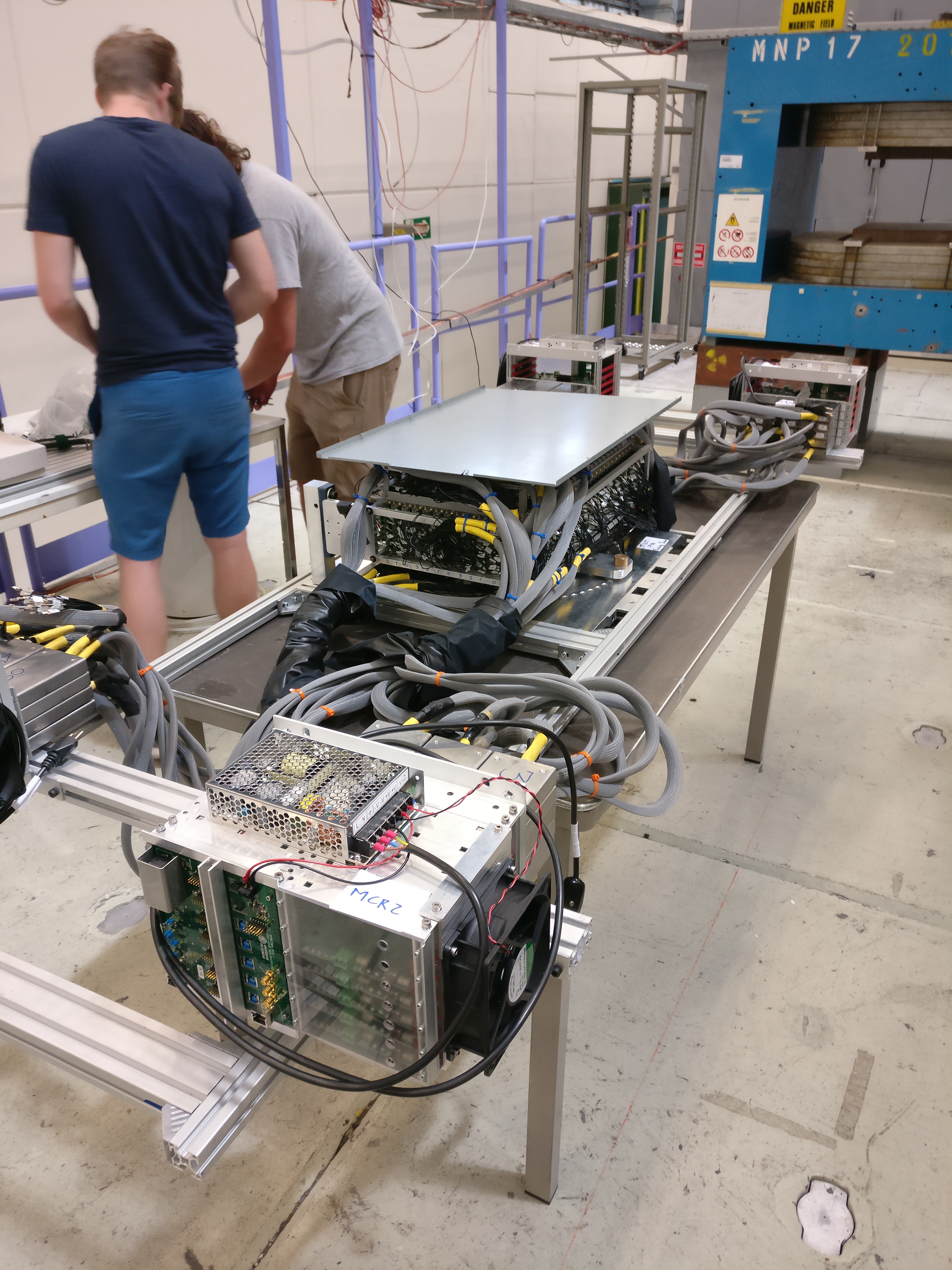 CERN beam test photo 1